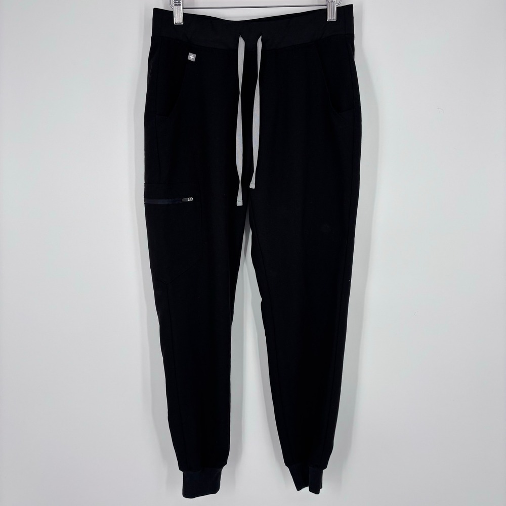 Figs Technical Collection Zamora Jogger Scrub Pants Womens Small Black Medical